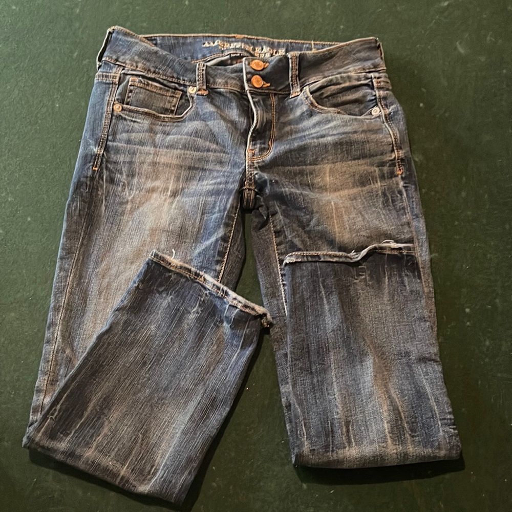 American eagle artist crop size 4 regular